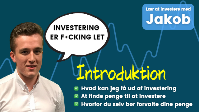 billede af online kurset: Introduktion: Investering er F*cking Let