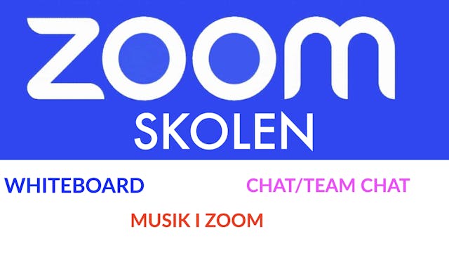 billede af online kurset: Master Zoom: Forvandle Dit Online Møde med Whiteboard, Chat og Musik Funktioner