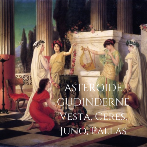 Masterclass- Asteroide gudinderne Juno, Ceres, Pallas og Vesta