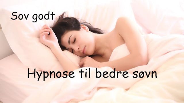Hypnose til bedre søvn