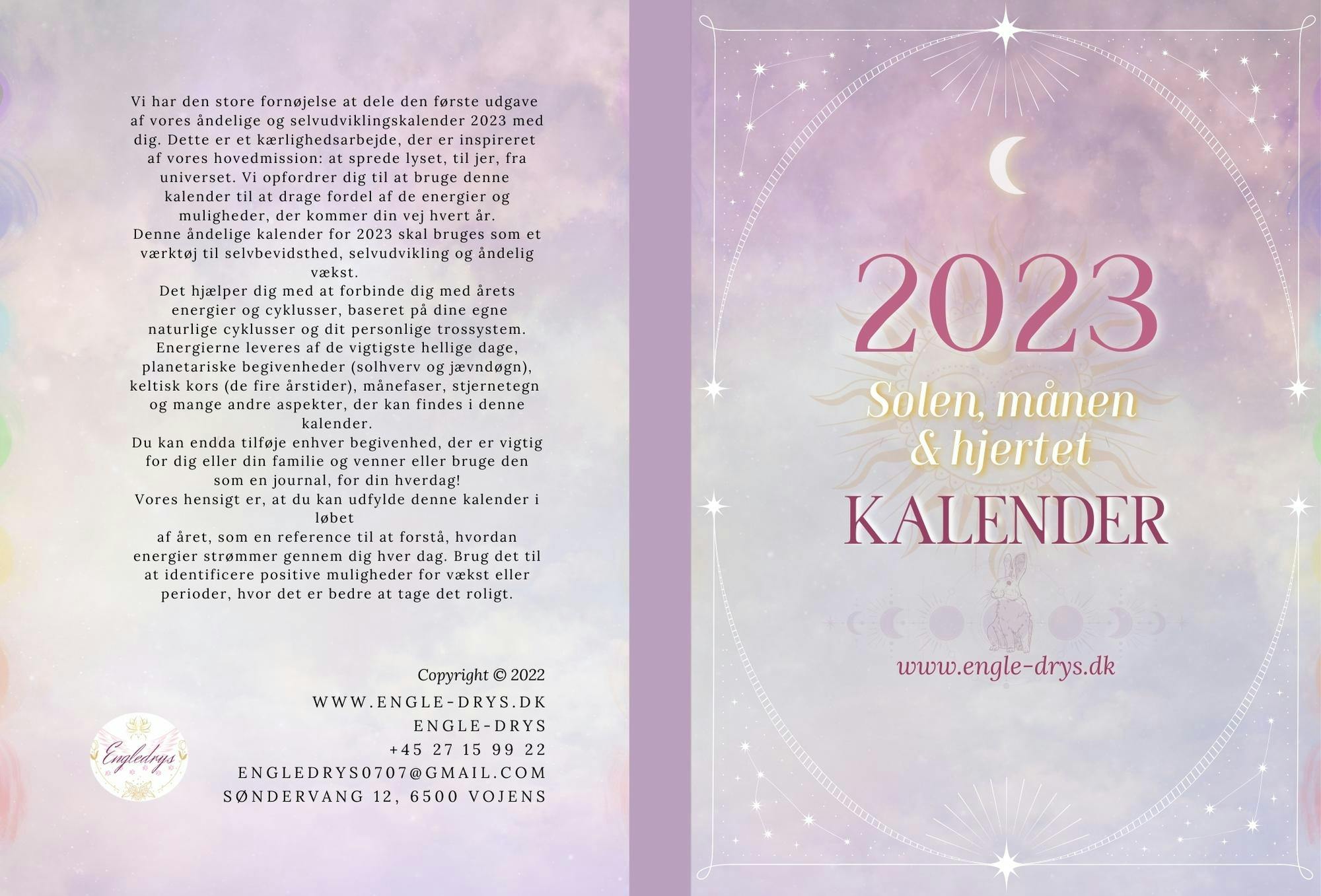 Engle-drys | Digital 2023 Personlig udviklings & spirituel kalender 